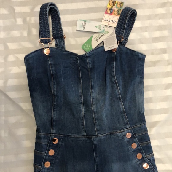 Guess woman denim jumpsuit. - Picture 2 of 5